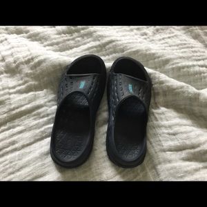 HOKA slides sandals.Size 5.5 to 6 Navy blue